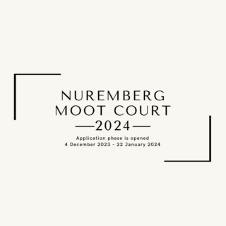 Towards entry "Nuremberg Moot Court 2024: Application phase is opened"