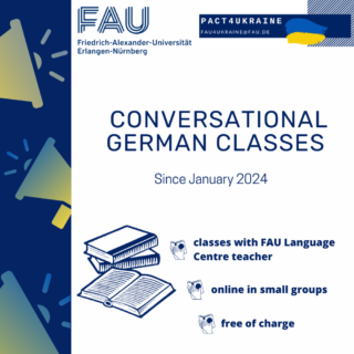 Towards entry "PACT4Ukraine: Conversational German classes for Ukrainians at FAU"